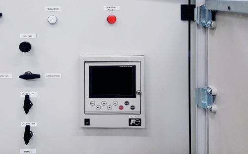 Fuji Electric ZAF gaz analiz sistemi tasarımı 
