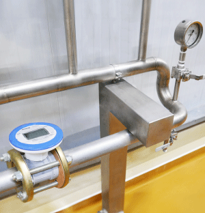 Ultrasonic flowmeter: technology for measuring compressed air