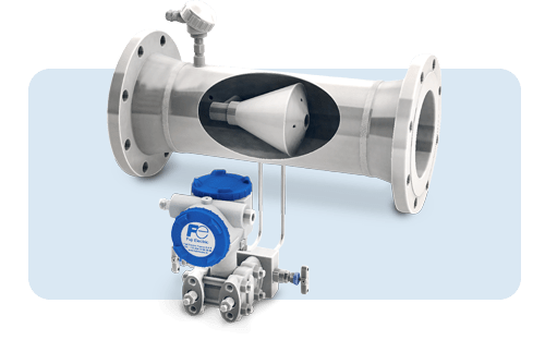 Misuratore di portata a cono V di Fuji Electric