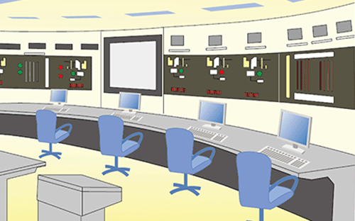 Control room and utilities
