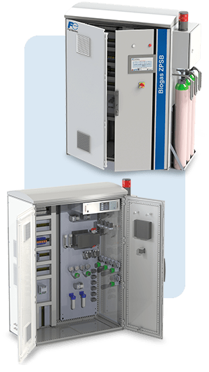 fujielectric zpsb-system for biogassanalyse