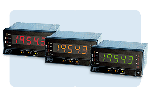 ecrã digital industrial multifunções tricolor fd6000