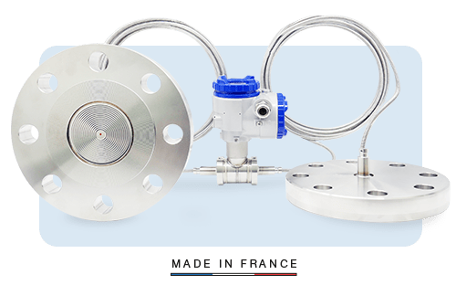 Diaphragm seal pressure transmitter
