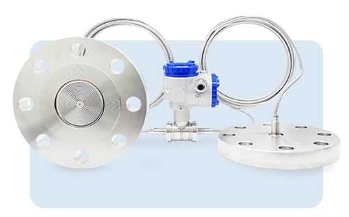 Diaphragm seal pressure transmitter
