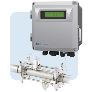 ultrasonic flow meters can also measure saturated steam