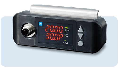 integrated ultrasonic flow meter