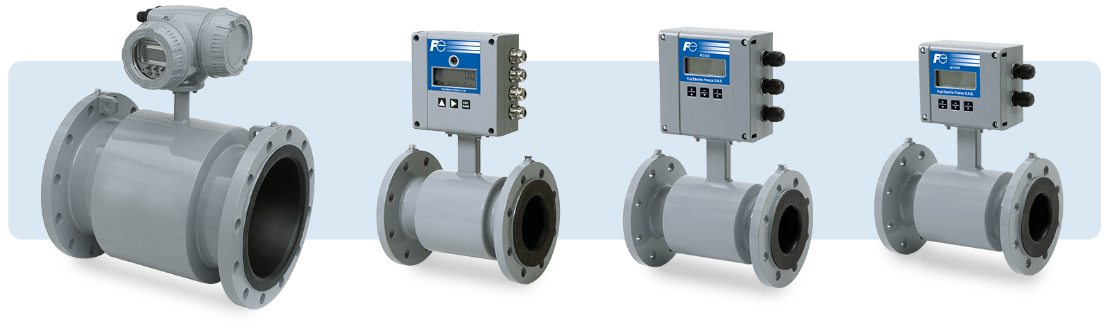 electromagnetic flow meters range