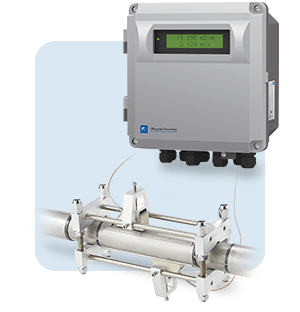 first non-intrusive ultrasonic saturated steam flow meter