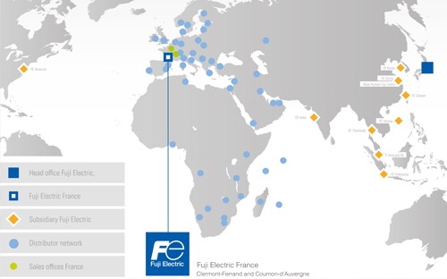 найдите ближайшего дистрибьютора fuji electric