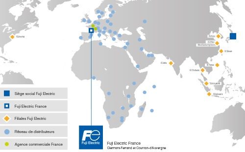 trouvez votre distributeur fuji electric pres de chez vous