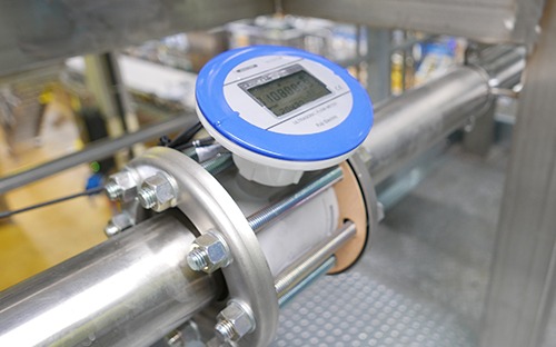 how to install a flow meter 