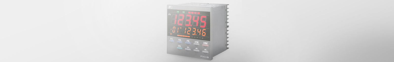 gamma regolazione temperatura in primo piano banner