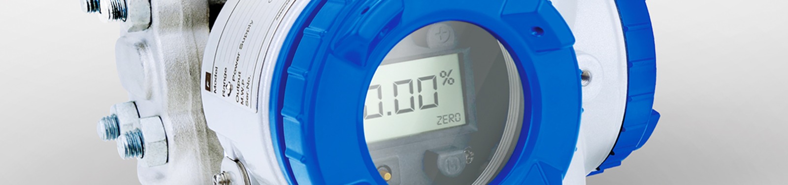 los sensores de presión pueden equiparse con un indicador digital 