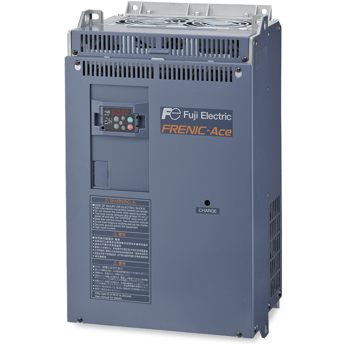 FRENIC ACE E2 version f vue generale gauche header