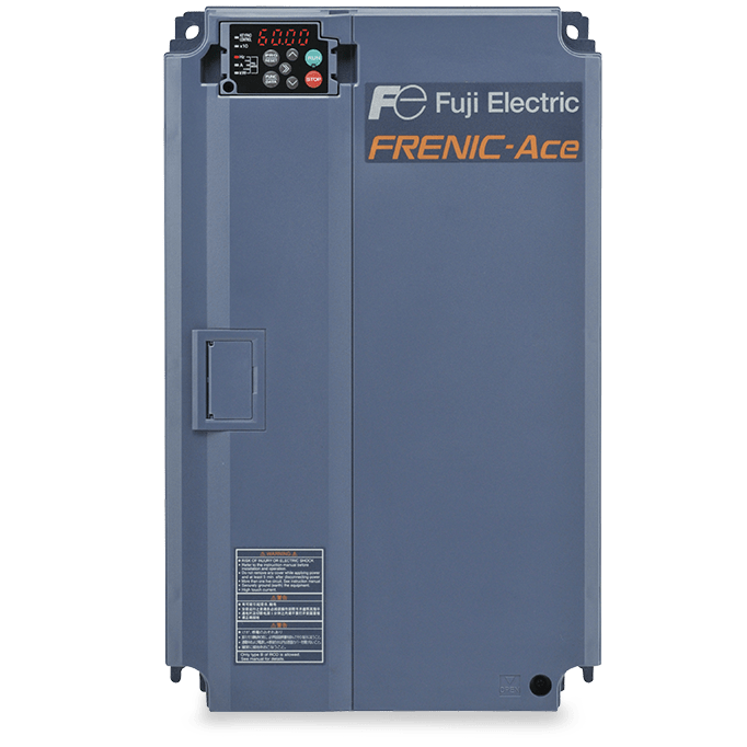 FRENIC ACE SOLAR PUMPING versão ef vista frontal do cabeçalho