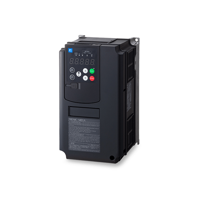 FRENIC MEGA G2 version 3 7 kw vue generale gauche header