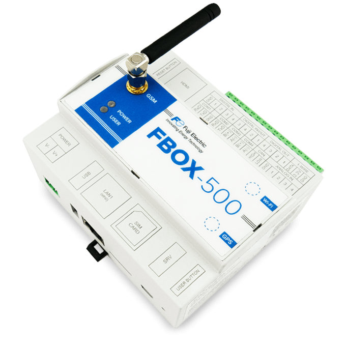 FBOX 500 vue diagonale gauche header