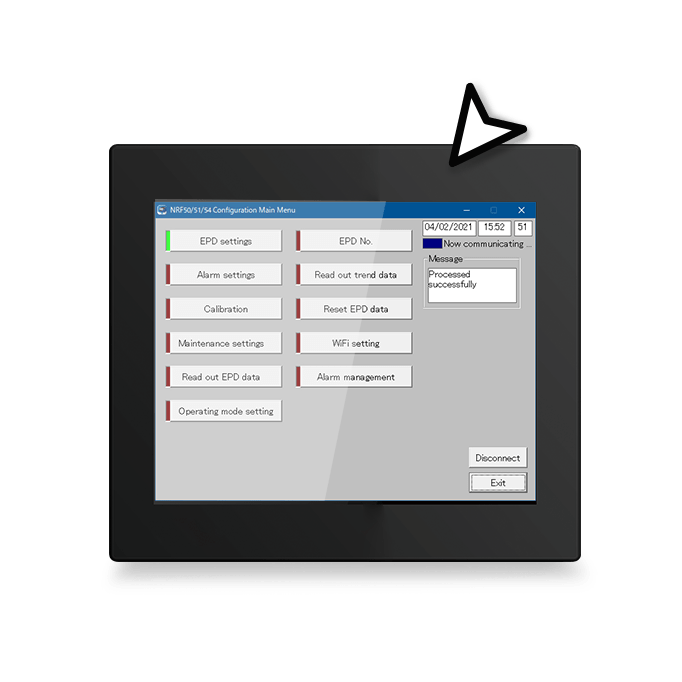 NRZ configuration view NRF5 general header