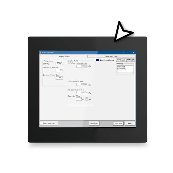 NRZ view reading general data header