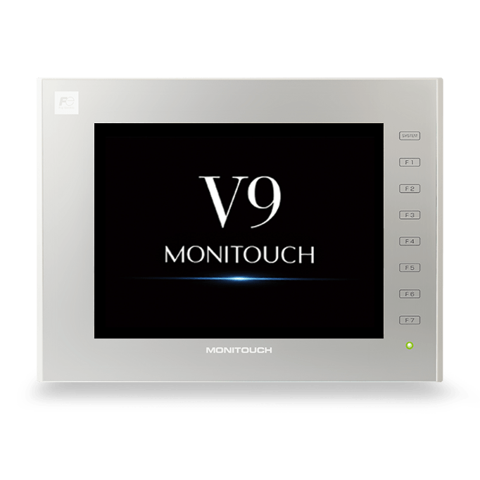V9100 front view header