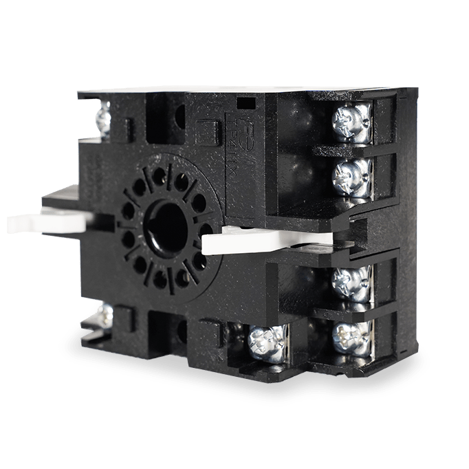 bornier 11 broches rail diagonale gauche generale header
