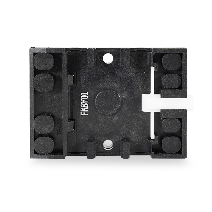 8-pin terminal block rail back panel general header