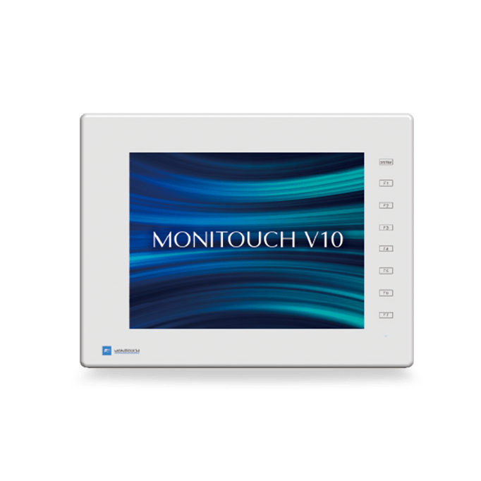 monitouch V1010 vue generale face blanc header