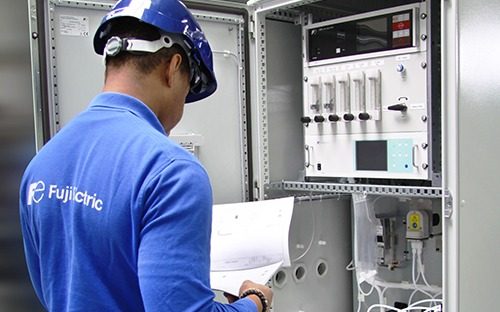continuous monitoring of air pollutants