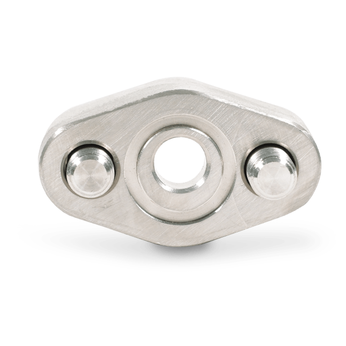oval flange general view underside header