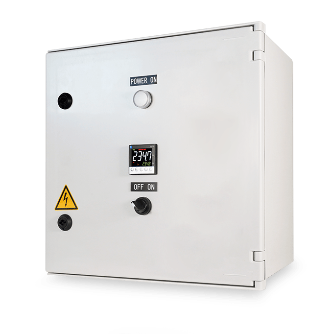 produit coffret triphase vue generale header gauche