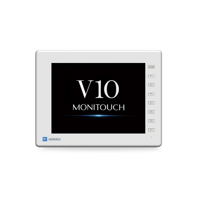 monitouch v1008 ürün genel görünümü beyaz yüz başlığı