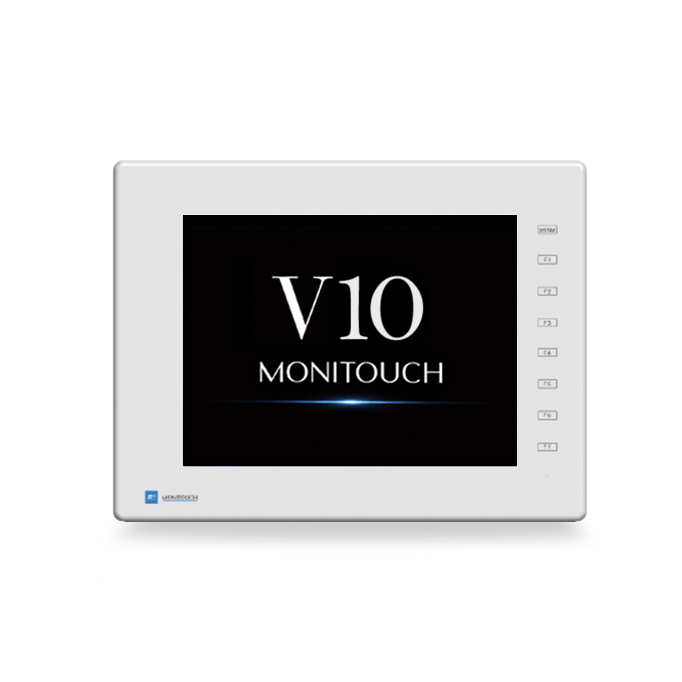monitouch V1010 general view face white header