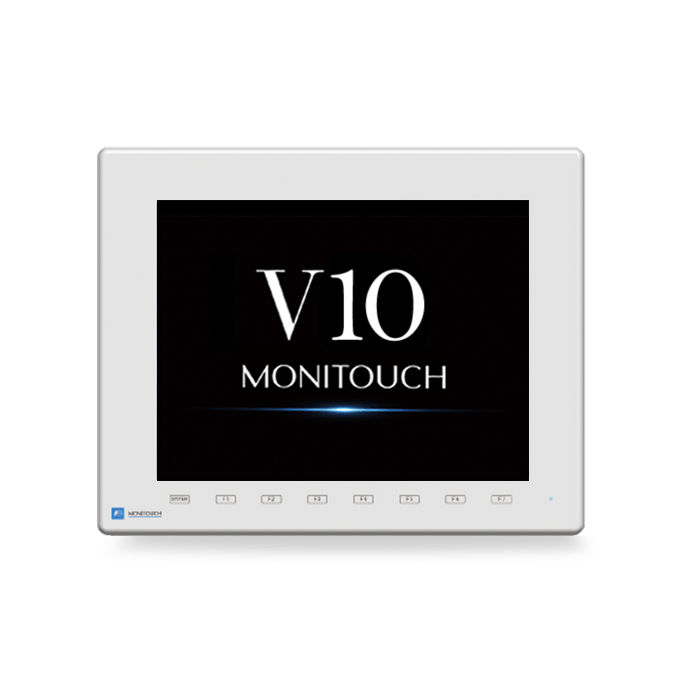 monitouch v1012 product general view white face header