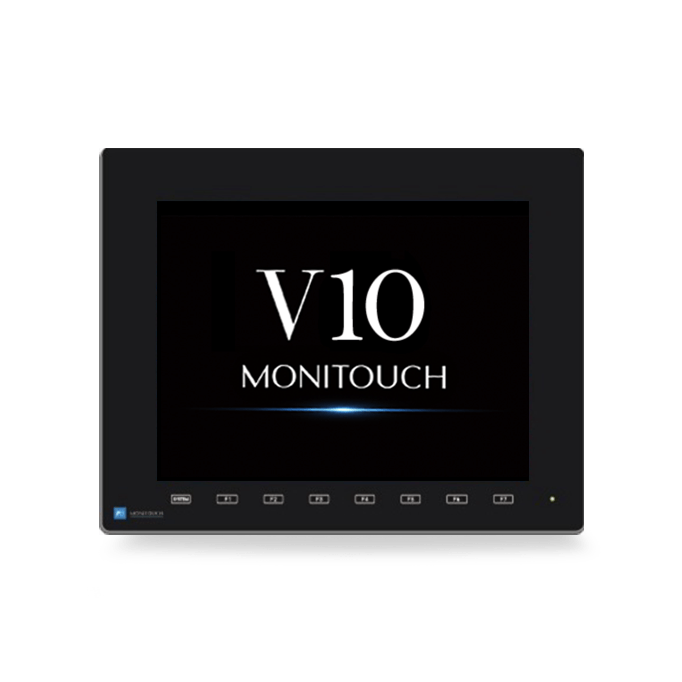 monitouch v1012 product general view black face header