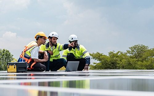 carrying out an energy audit