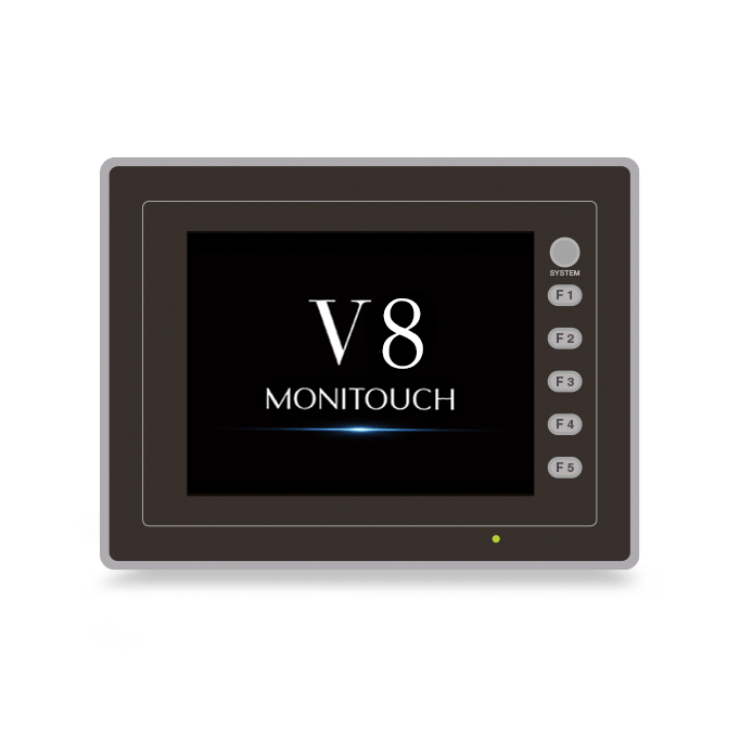 monitouch V806iCD man-machine interface, front view