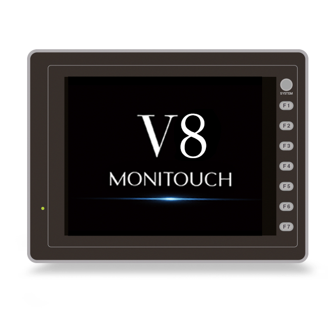 monitouch V808iCD man-machine interface, front view