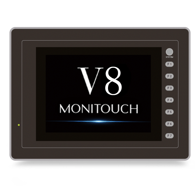 interface homme machine monitouch V810SD, de face