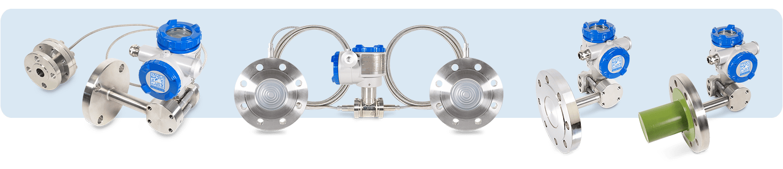 Fuji Electric range of sensors and transmitters for hydrostatic level measurement in gauge pressure differential pressure
