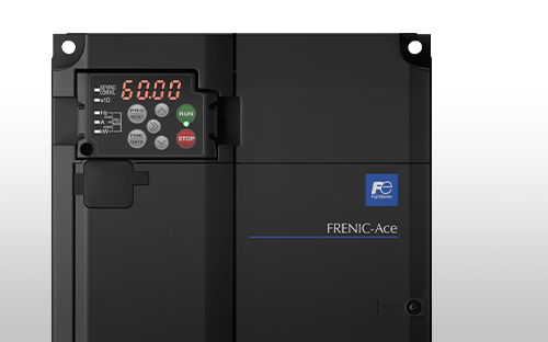 Variable speed drive - Fuji Electric Frenic-Ace variable speed and frequency drive with digital display and front panel control keypad - fuji-electric-frenic-ace