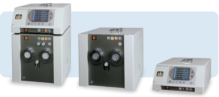 Analisadores de gás portáteis com sensor duplo e ecrã de controlo integrado