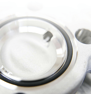 Membrane affleurante en acier inoxydable d&rsquo;un capteur de pression avec joint torique visible