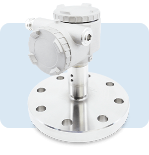 Industrieller Drucksensor mit wasserdichtem Gehäuse und Metallflanschanschluss für den Einsatz in Meeresumgebungen