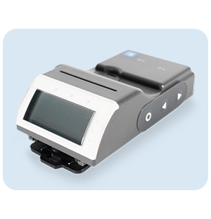 Dosimètre électronique personnel compact avec écran LCD et clip de fixation pour la surveillance individuelle des rayonnements