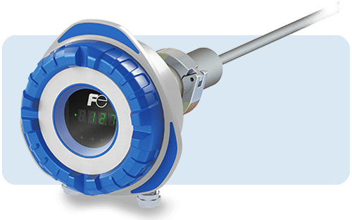 Fuji Electric QALDUST-Staubmessgerät mit Digitalanzeige und langer Messsonde aus Metall