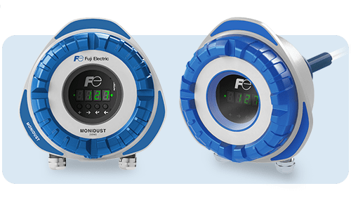 Staubmessgeräte MONIDUST und QALDUST von Fuji Electric mit integrierten Digitalanzeigen